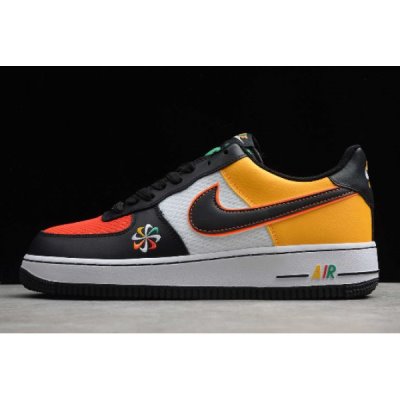 Nike Air Force 1 07 Lv8 Turuncu / Siyah Kaykay Ayakkabı Türkiye - XJJHTVET